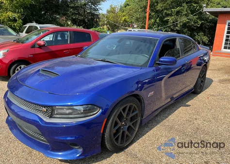 2018 Dodge Charger R/T Scat Pack Rwd from USA, damaged, VIN 2C3CDXGJ2JH188031